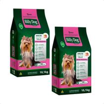 Combo 2 Ração Billy Dog Cães Adultos Raças Pequenas - 10,1Kg