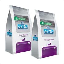Combo 2 Ração Vet Life Cães Adultos Urinary Ossalati - 2Kg Combo 2 Ração Vet Life Cães Adultos Urinary Ossalati - 2Kg