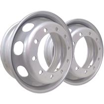 Combo 2 Rodas 22,5 X 8,25 Bz0335 ( 295/80R22,5 ) 10 Furos Reto Bz Automotive Combo 2 Rodas 22,5 X 8,25 Bz0335 ( 295/80R22,5 ) 10 Furos Reto Bz Automotive