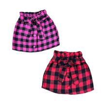 Combo 2 Saias Infantil Modinha Roupa Xadrez De Blogueirinha Combo 2 Saias Infantil Modinha Roupa Xadrez De Blogueirinha