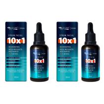 Combo 2 Serum Facial Max 10 Em 1 Antioxidante Hidratante
