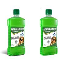 Combo 2 Shampoo Antiparasitário World Veterinária Dug's para Cães - 500ml