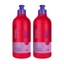 Combo 2 Shampoo Pelo Amor Ibasa para Gatos - 500ml