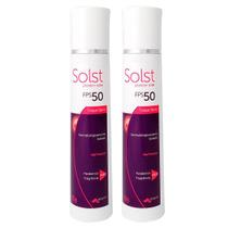 Combo 2 Solst Protetor Solar Fps 50 Toque Seco Incolor 55G