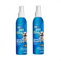 Combo 2 Spray Bucal Tutti Frutti para Cães e Gatos Mypetone - 120mL Combo 2 Spray Bucal Tutti Frutti para Cães e Gatos Mypetone - 120mL
