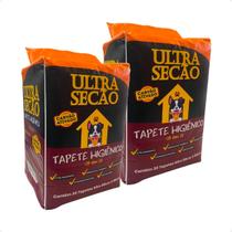Combo 2 Tapete Higiênico Ultra Secão Carvão Ativado 80x60 para Cães - 30 Unidades Combo 2 Tapete Higiênico Ultra Secão Carvão Ativado 80x60 para Cães - 30 Unidades