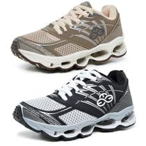 Combo 2 Tênis Infantil Masculino Para Corrida ou Escola Compre Já