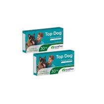 Combo 2 Top Dog 30Kg 02 Comprimidos Palatáveis - Ourofino Combo 2 Top Dog 30Kg 02 Comprimidos Palatáveis - Ourofino