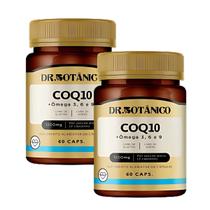 Combo 2 un - coenzima q10 + omega 3 6 9 1.200mg dr botanico