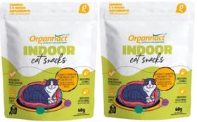 Combo 2 Und Snacks Cat Indoor 40 G Organnact Combo 2 Und Snacks Cat Indoor 40 G Organnact