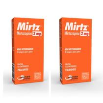 Combo 2 Unid Mirtz 2Mg Gatos 12 comprimidos - Agener União
