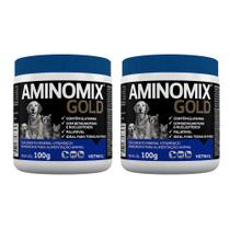 Combo 2 unidades Aminomix Gold Complexo Vitamínico - 100 g