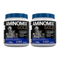 Combo 2 unidades Aminomix Gold Complexo Vitamínico - 500 g