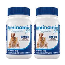 Combo 2 unidades Aminomix Pet - 120 Comprimidos