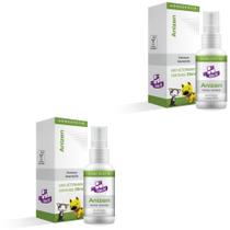 Combo 2 unidades Anizen Sistema de Terapia Real H Homeo Pet - 30 ml
