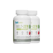 Combo 2 unidades belt +23 bariatric 150 pastilhas belt nutrition - morango (150 pastilhas cada)