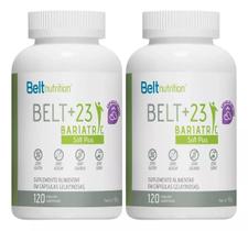 Combo 2 unidades belt +23 bariatric soft multivitamínico e multimineral - 120 cápsulas gelatinosas cada Combo 2 unidades belt +23 bariatric soft multivitamínico e multimineral - 120 cápsulas gelatinosas cada