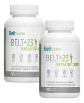 Combo 2 unidades belt +23 bariatric tabs multivitamínico e multimineral - 90 comprimidos revestidos cada