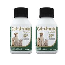 Combo 2 unidades CAL-D-MIX Suplemento Líquido VETNIL - 100 ML Combo 2 unidades CAL-D-MIX Suplemento Líquido VETNIL - 100 ML