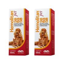 Combo 2 unidades Hemolitan Pet - 60 ml