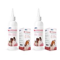 Combo 2 Unidades Kit Otosana 20 ml + Otocare 100 ml Cães e Gatos - Mundo Animal