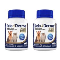 Combo 2 Unidades Pelo E Derme 750 Mg - 60 Comprimidos