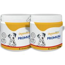 Combo 2 Unidades Promun Dog Pó 150 g suplemento Cães - Organnact