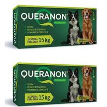 Combo 2 Unidades Queranon Cães 15kg 30 Capsulas Avert