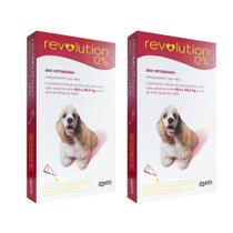 Combo 2 unidades Revolution Cães 10 a 20 kg - 12% 1 ml 120 mg