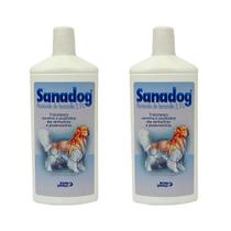 Combo 2 unidades Sanadog Shampoo Terapêutico para Cães 125 ml - Mundo Animal