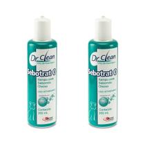 Combo 2 unidades Sebotrat O Shampoo Dr. Clean para Cães e Gatos - 200 ml