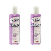 Combo 2 unidades Sebotrat S Shampoo Dermatológico Dr Clean Agener União - 200 ml
