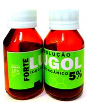 Combo 2 Vidros Lugol Forte 100ml 5 por cento