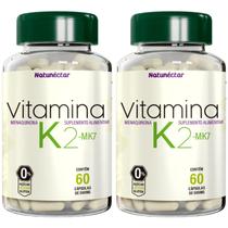 Combo 2 Vitamina K2 Mk7 Menaquinona Pura 140mcg 120 Cápsulas Combo 2 Vitamina K2 Mk7 Menaquinona Pura 140mcg 120 Cápsulas