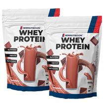Combo 2 Whey Protein Concentrado Chocolate 900g NEWNUTRITION!! Combo 2 Whey Protein Concentrado Chocolate 900g NEWNUTRITION!!