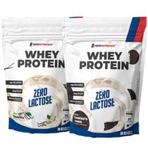 Combo 2 Whey Protein Concentrado Zero Lactose 900g NEWNUTRITION