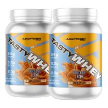 Combo 2 Whey Tasty Isolado Doce De Leite 900G - Adaptogen