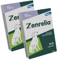 Combo 2 Zenrelia 15mg Dermatológico Elanco para Cães - 30 Comprimidos