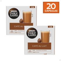 Combo 20 Cápsulas Café Au Lait Dolce Gusto