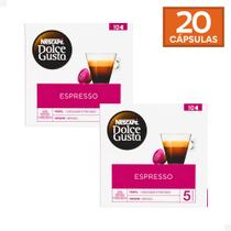 Combo 20 Cápsulas Espresso Dolce Gusto
