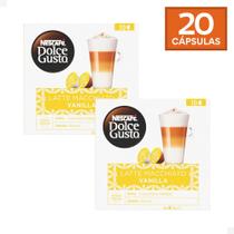 Combo 20 Cápsulas Latte Vanilla Dolce Gusto