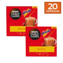 Combo 20 Cápsulas Nescau Dolce Gusto