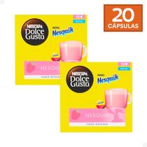 Combo 20 Cápsulas Nesquik Morango Dolce Gusto Combo 20 Cápsulas Nesquik Morango Dolce Gusto