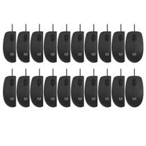 Combo 20 unidades Mouse com Fio MF400 Conexão USB 1200dpi Clique Silencioso Preto Multi - MO386K Combo 20 unidades Mouse com Fio MF400 Conexão USB 1200dpi Clique Silencioso Preto Multi - MO386K
