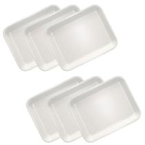 Combo 200 Bandeja Isopor B2F Funda Refeiçao Descartavel