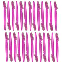 Combo 26 navalhas para sobrancelha lâmina em inox marco boni