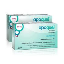 Combo 2cx Apoquel 3,6mg 20 Comprimidos Dermatológico para Cães Zoetis Combo 2cx Apoquel 3,6mg 20 Comprimidos Dermatológico para Cães Zoetis