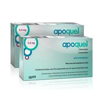 Combo 2cx Apoquel 5,4mg 20 Comprimidos Dermatológico para Cães Zoetis Combo 2cx Apoquel 5,4mg 20 Comprimidos Dermatológico para Cães Zoetis
