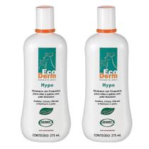 Combo 2Un Shampoo Ecovet Ecoderm Hypo 275Ml