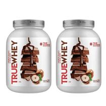 Combo 2un True Whey isolado e hidrolisado 837g-TRUE SOURCE